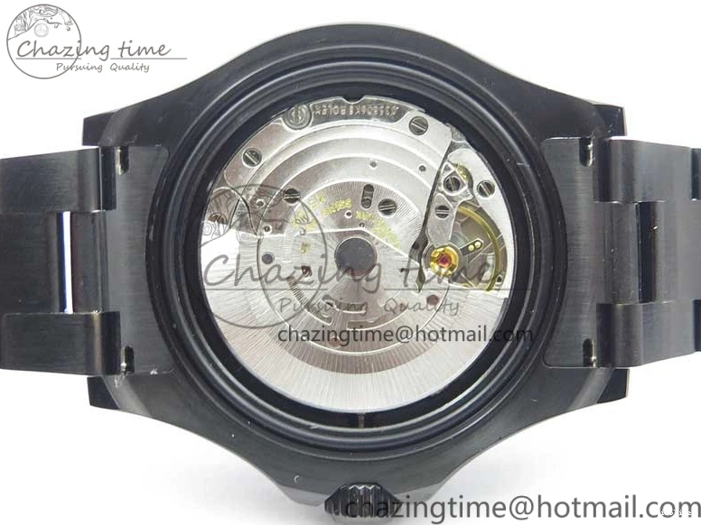 MiroTime 0901 EasyCare Yacht-Master 116622 DLC VRF Best Edition Black Dial on DLC Bracelet VR 2918